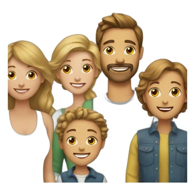 familie sticker