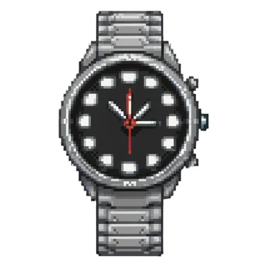 classic telephone under a wristwatch sticker