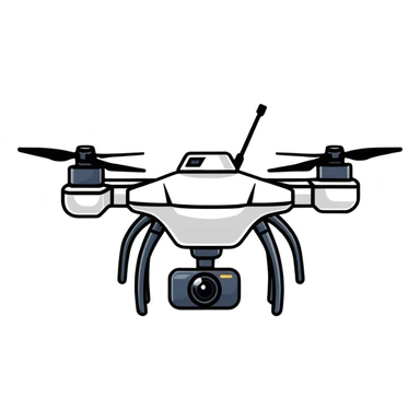 spy drone with camera sticker