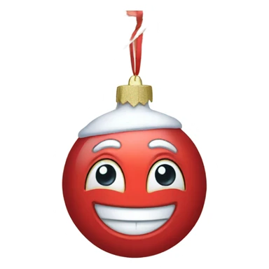 old Christmas tree ornaments  sticker