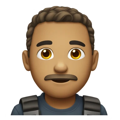 EMOJI that says HOLD OFF sticker