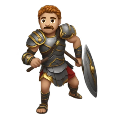 Gladiateur romain sticker
