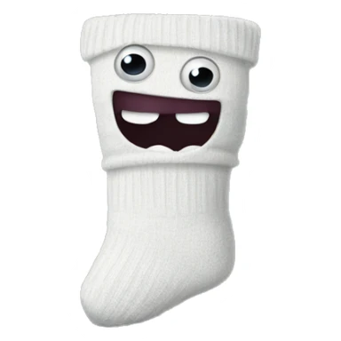 Sock monster  sticker