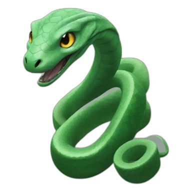 Voldemort as a snake sticker