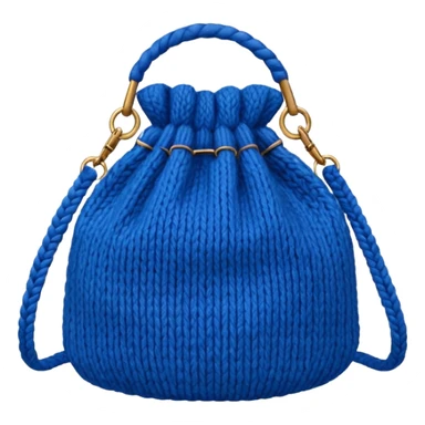 Knitted Bag sticker