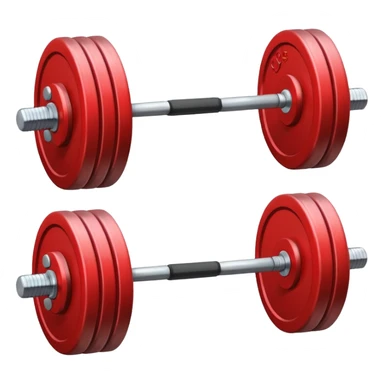 barbell silver sticker