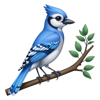 Blue Jay Bird sticker