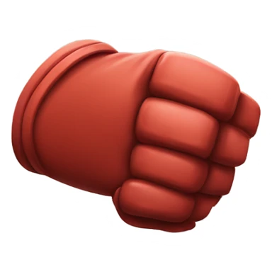 Knuckles two spikes on each fist red ￼ sticker