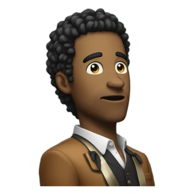 Sarvente from friday night funkin sticker