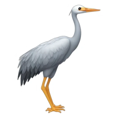 Crane qui fais un pouce sticker