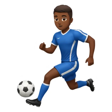 jugador de futbol sticker