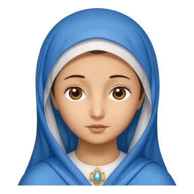 Virgem maria sticker