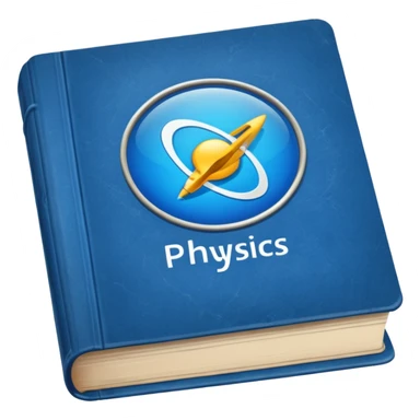 physics textbook at school sticker