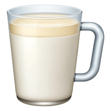 Cup of milk sticker