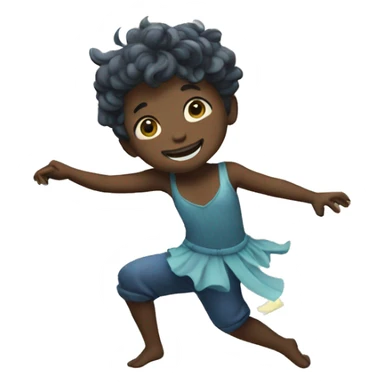 dancing moonlight sticker