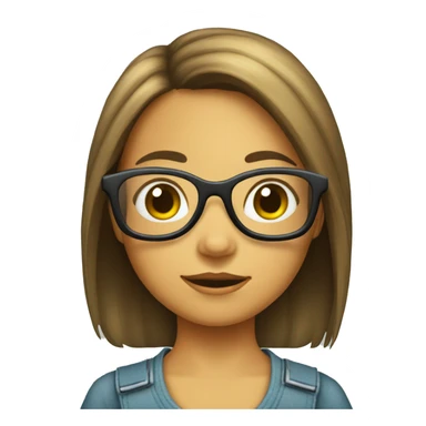 niña con gafas en silla de ruedas sticker