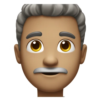 smirk mischievous look to side sticker