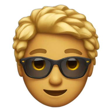 sunglass person cute sticker