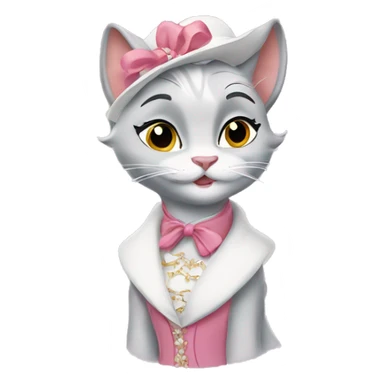 Marie aristocats sticker