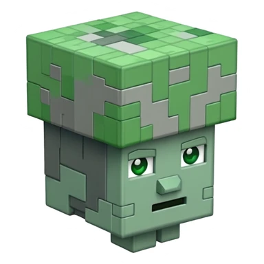 Minecraft hero brain  sticker