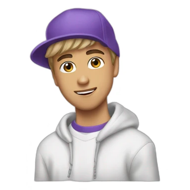 Justin biber sticker