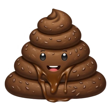 poop in japan sticker