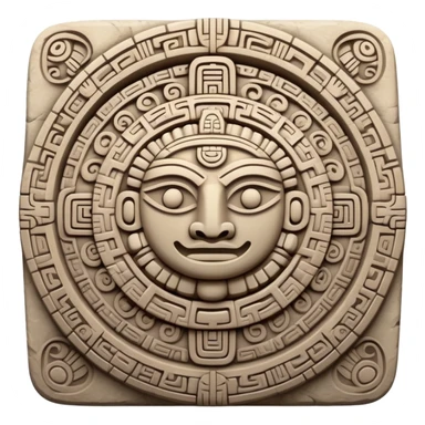 Mayan calendar sticker