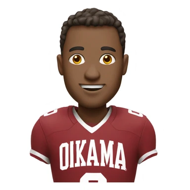 university of Oklahoma fan sticker