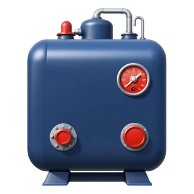 navy blue boiler modern detailed sticker