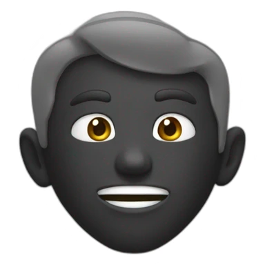 Coeur noir et blanc brisé sticker