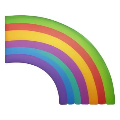 Rainbow sticker