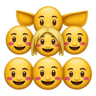 Emoji set of gojo example 😁😃🤣🥰🥲🥳😡😈🤬🤪😜😎🤒🤕🤑 sticker