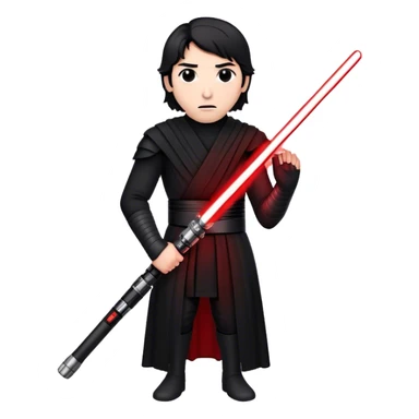 Kylo ren lightsaber sticker