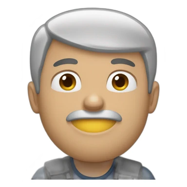 Hombre golpeado sticker