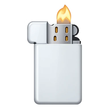 white lighter sticker