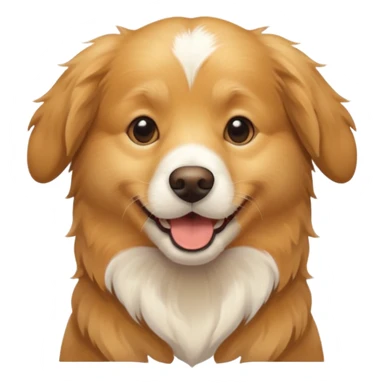 perro jugando, alegre y simpático sticker