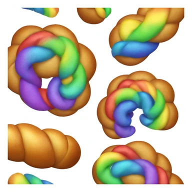 Challah Rainbow sticker