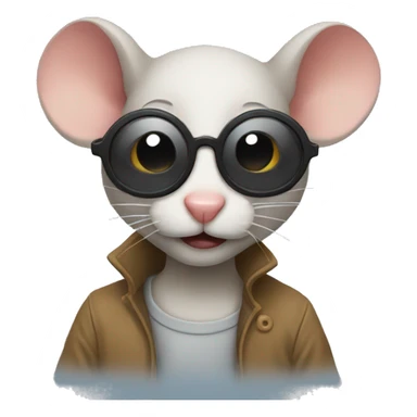 Blind mice sticker
