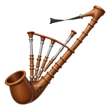 Bagpipe sticker