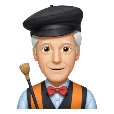Dick Van Dyke from Mary Poppin movie  for discord  sticker