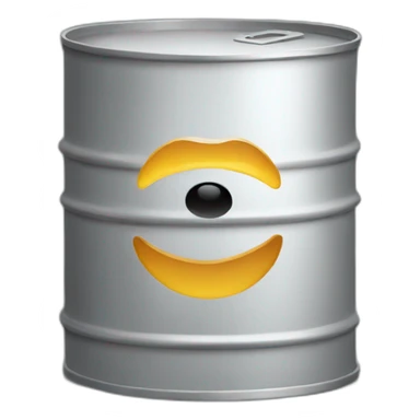 Oil barrel sticker