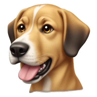 perro de raza golden sticker