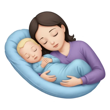 NICU baby silhouette  sticker