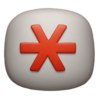 red plus sign sticker