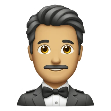 Señor de traje sticker