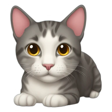 Love cat sticker