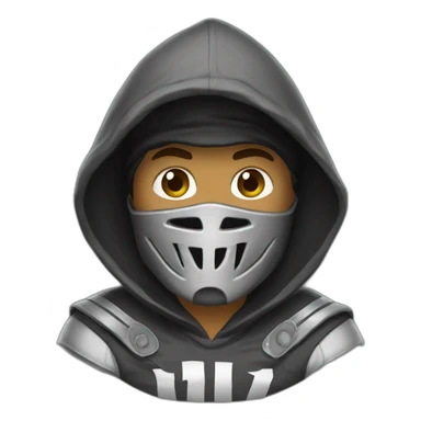 Raiders hood sticker