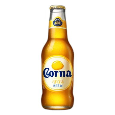 corona beer sticker