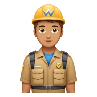 courier WOLT sticker