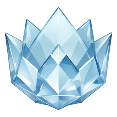 Krone-is krystall sticker